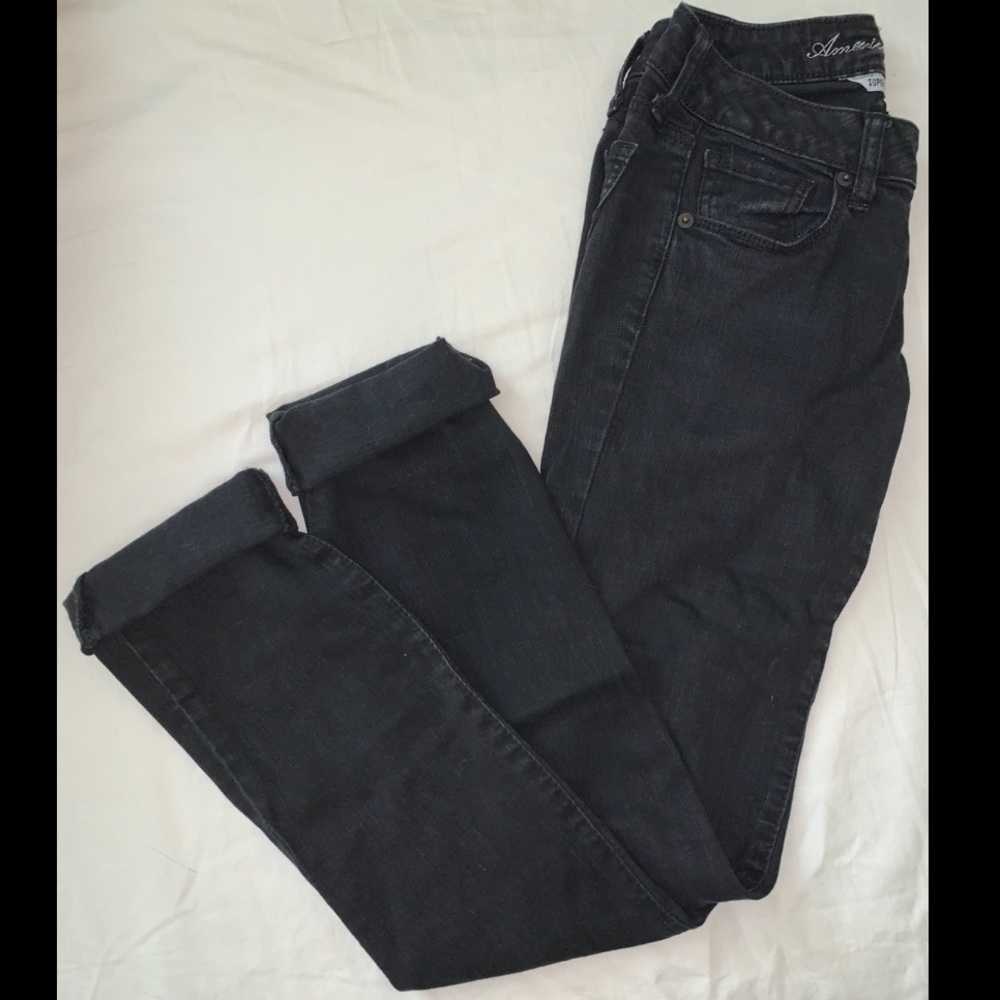 Black skinny jeans